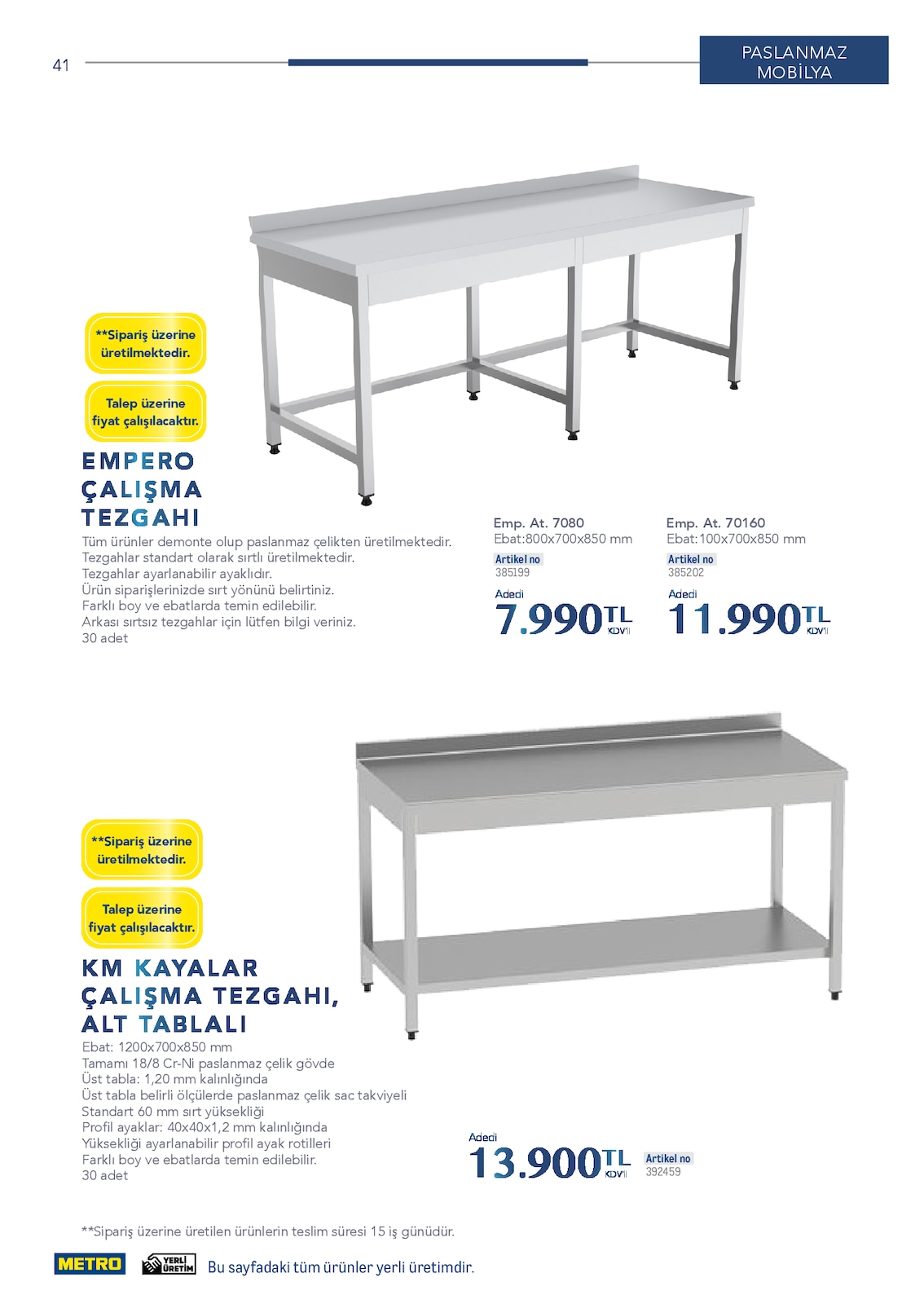 Horeca Profesyonel Çözümler - Sayfa 41