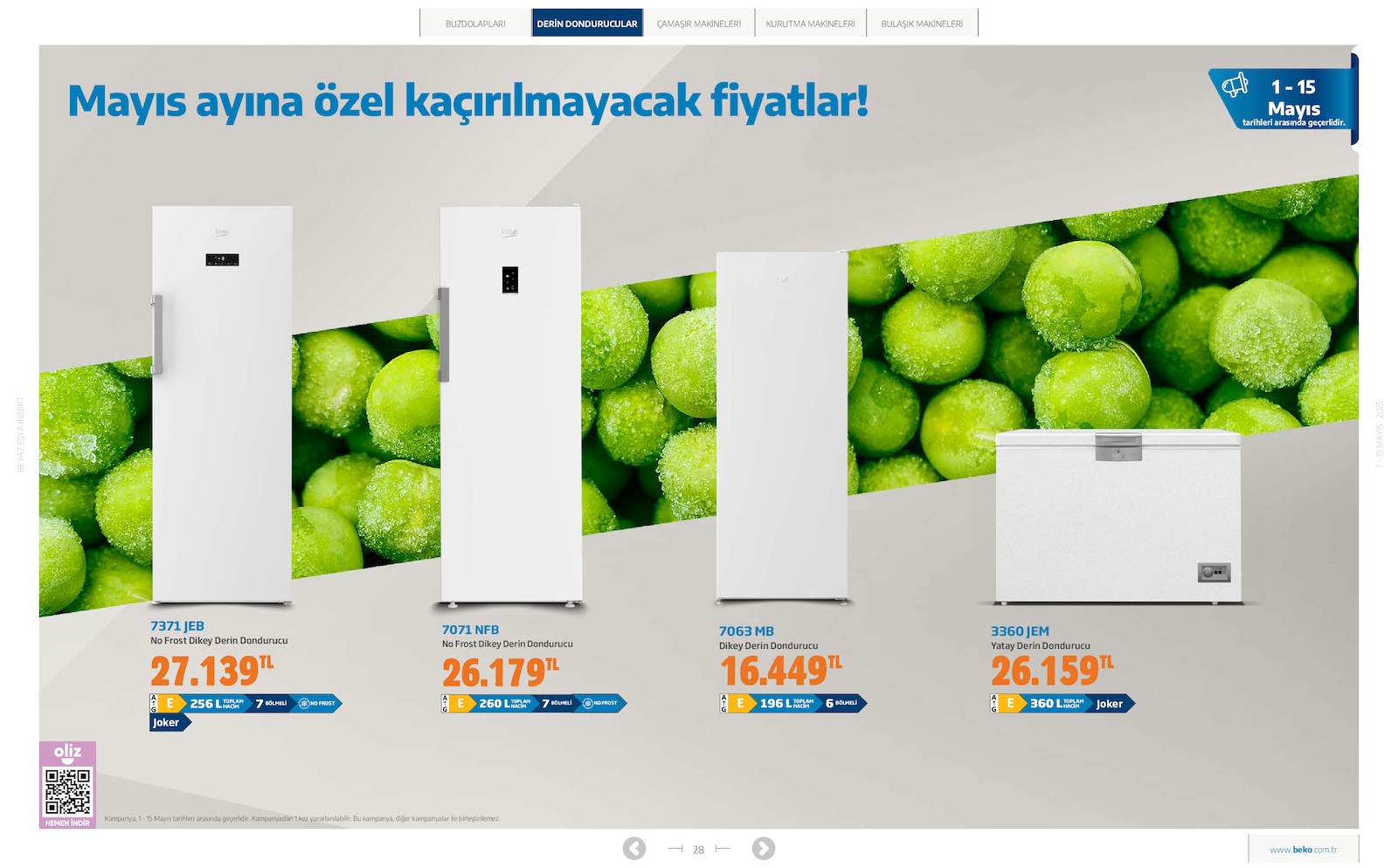 Beyaz Eşya Broşürü - Sayfa 28