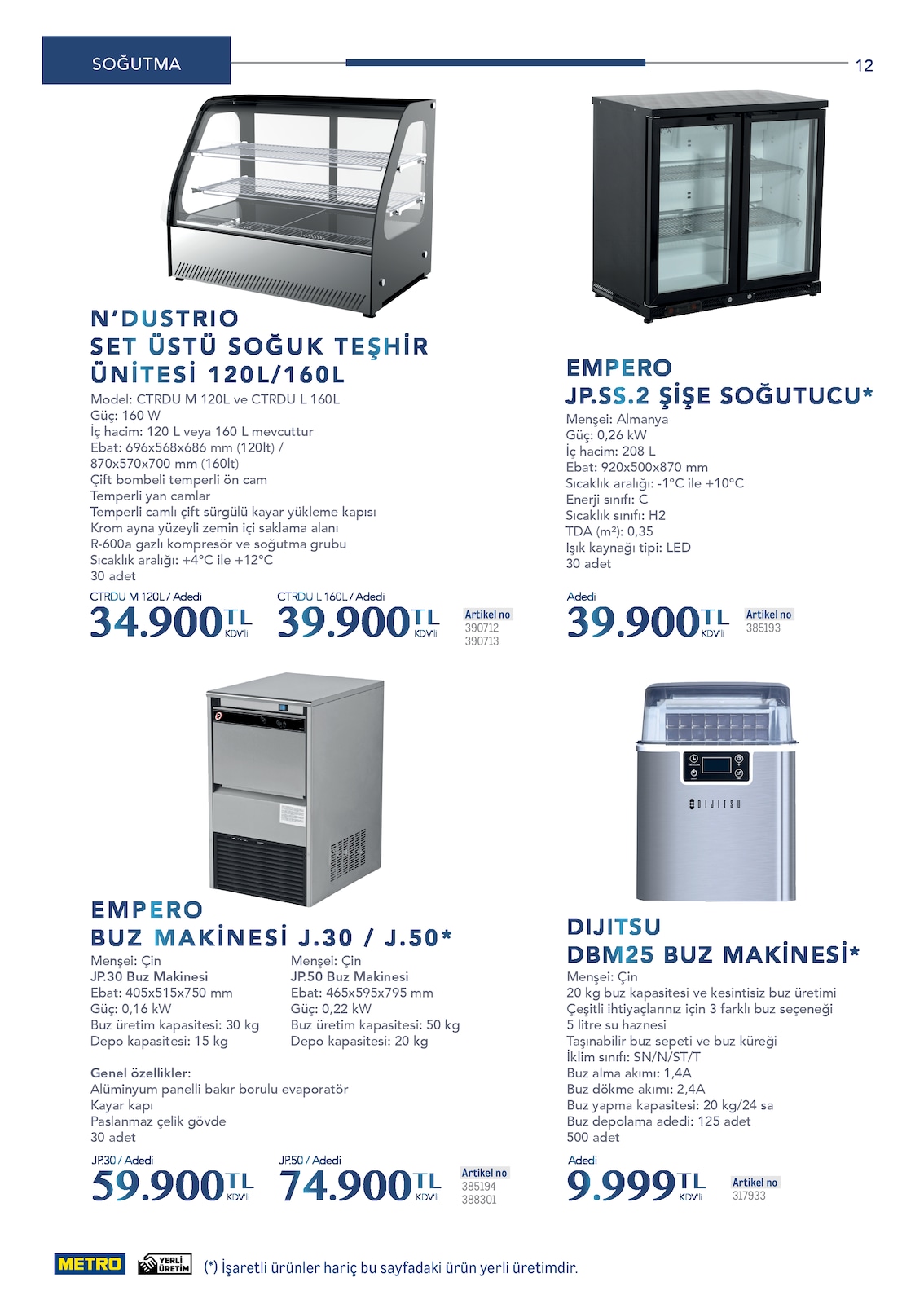 Horeca Profesyonel Çözümler - Sayfa 12