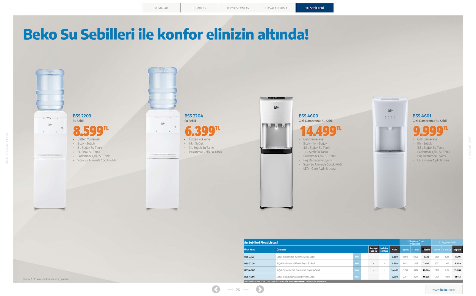 İklimlendirme Broşürü - Sayfa 26