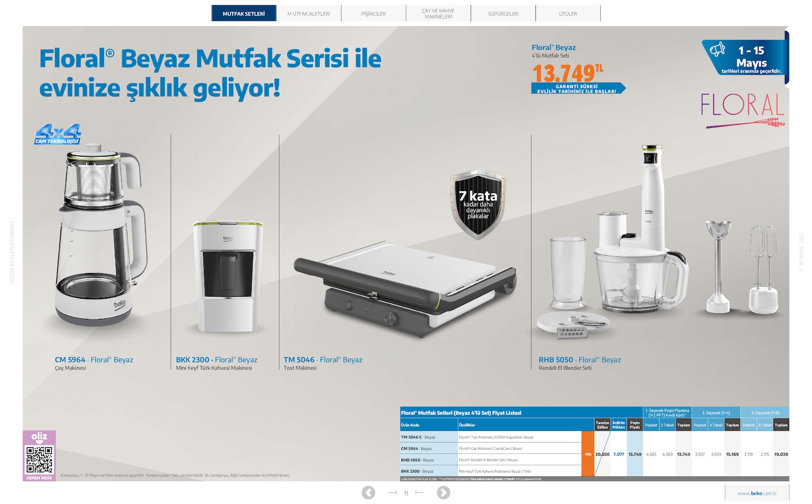 Küçük Ev Aletleri Broşürü - Sayfa 11
