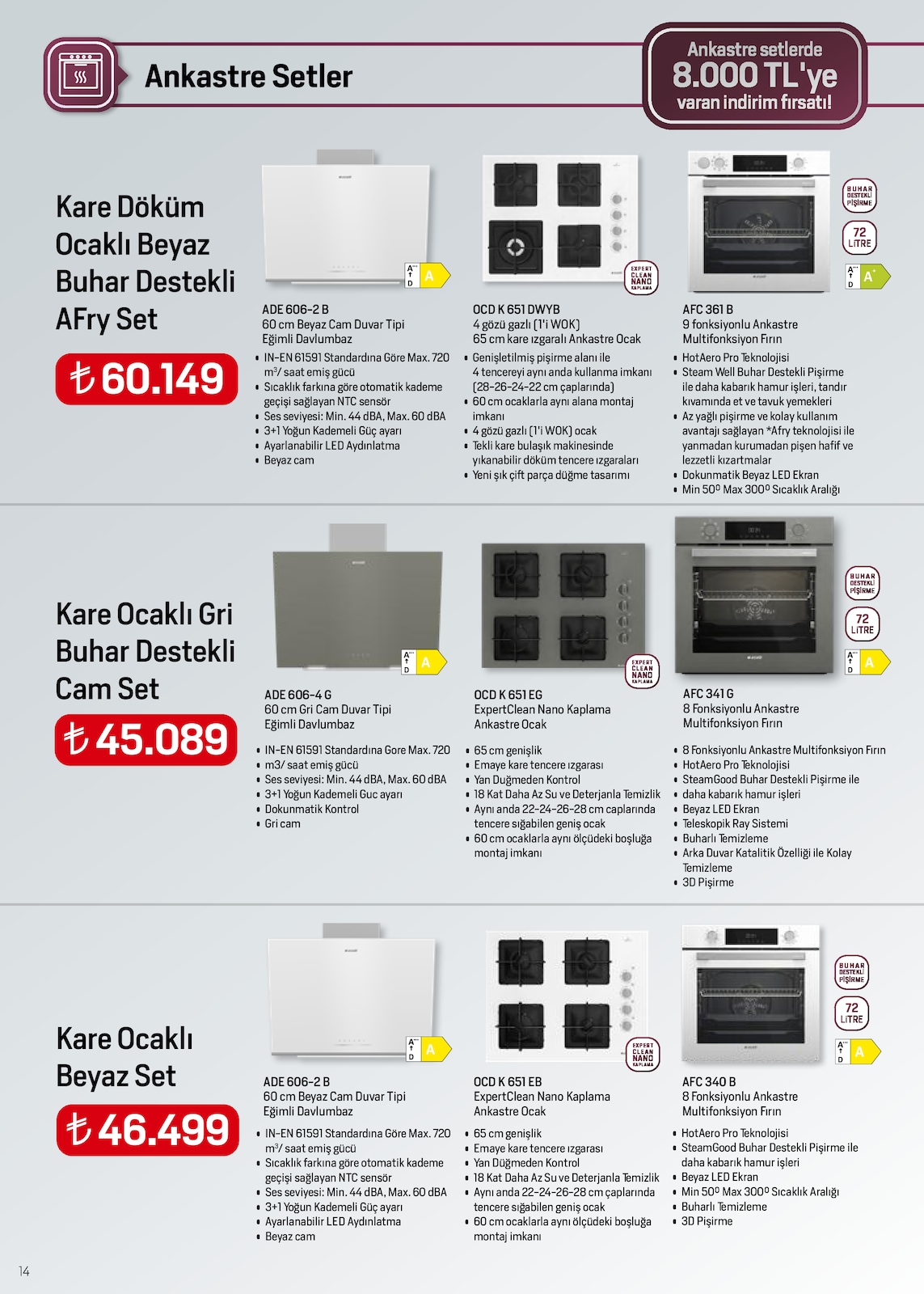 Ankastre Broşürü - Sayfa 14