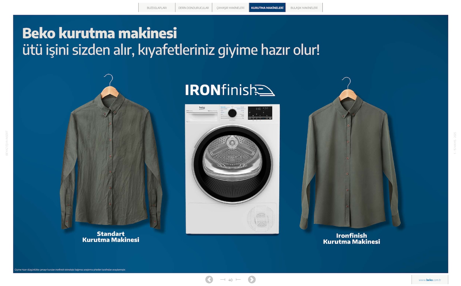Beyaz Eşya Broşürü - Sayfa 40
