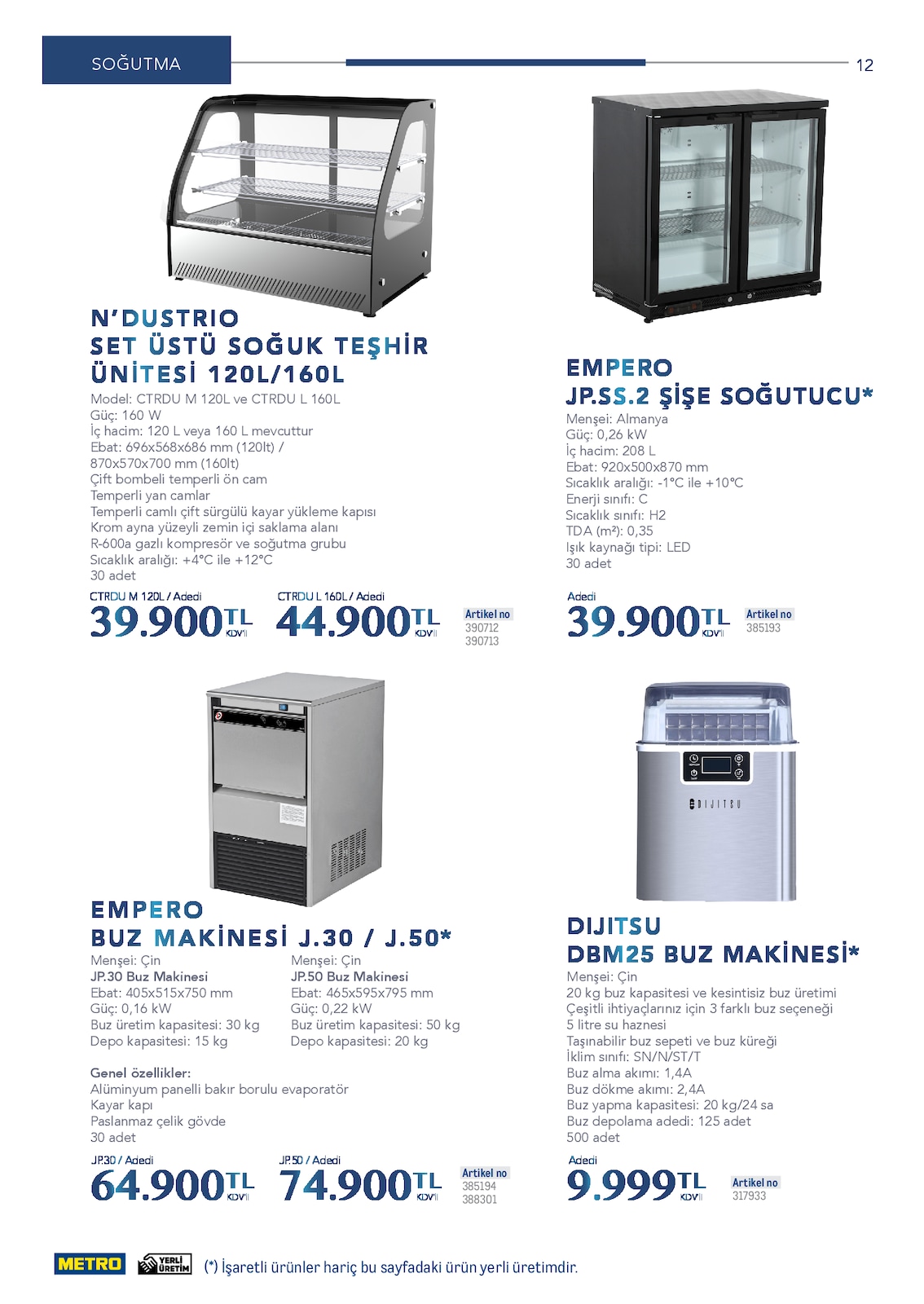 Horeca Profesyonel Çözümler - Sayfa 12