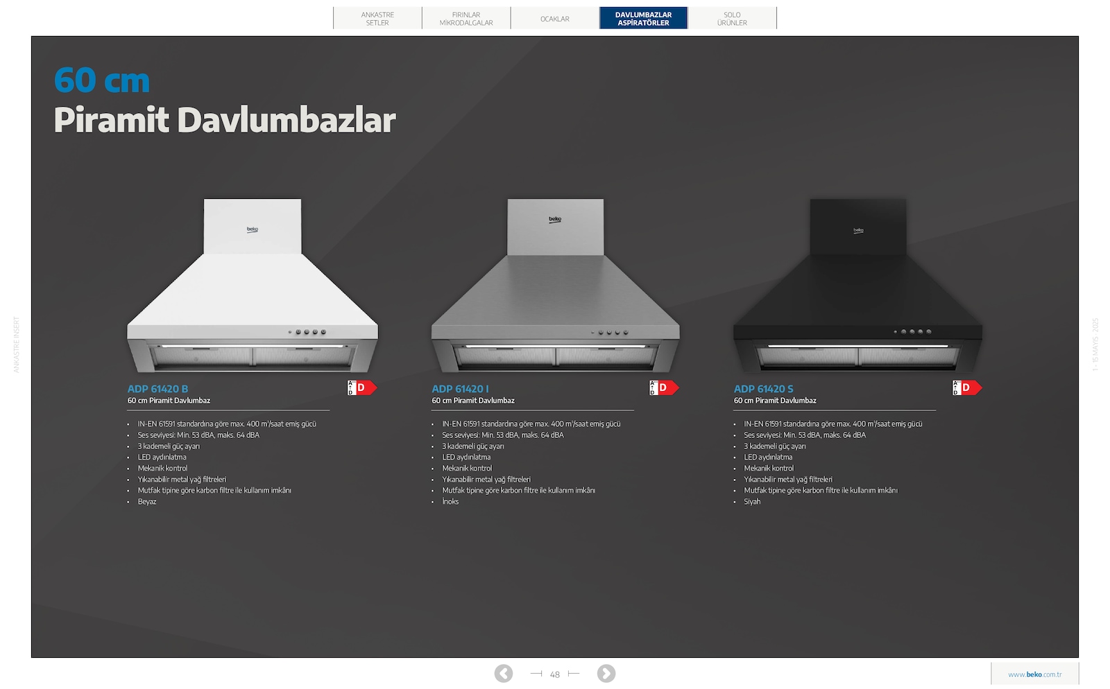 Ankastre Broşürü - Sayfa 48