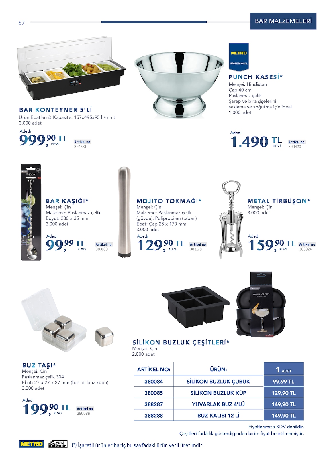 Horeca Profesyonel Çözümler - Sayfa 67