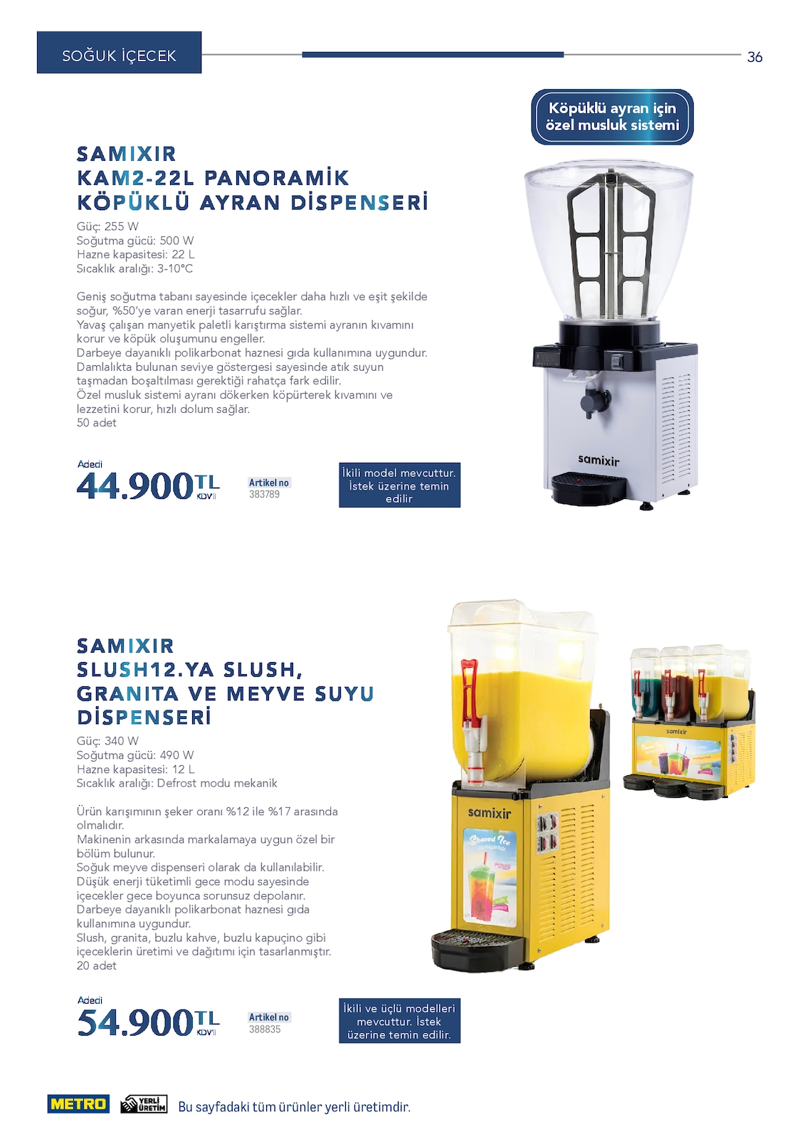 Horeca Profesyonel Çözümler - Sayfa 36