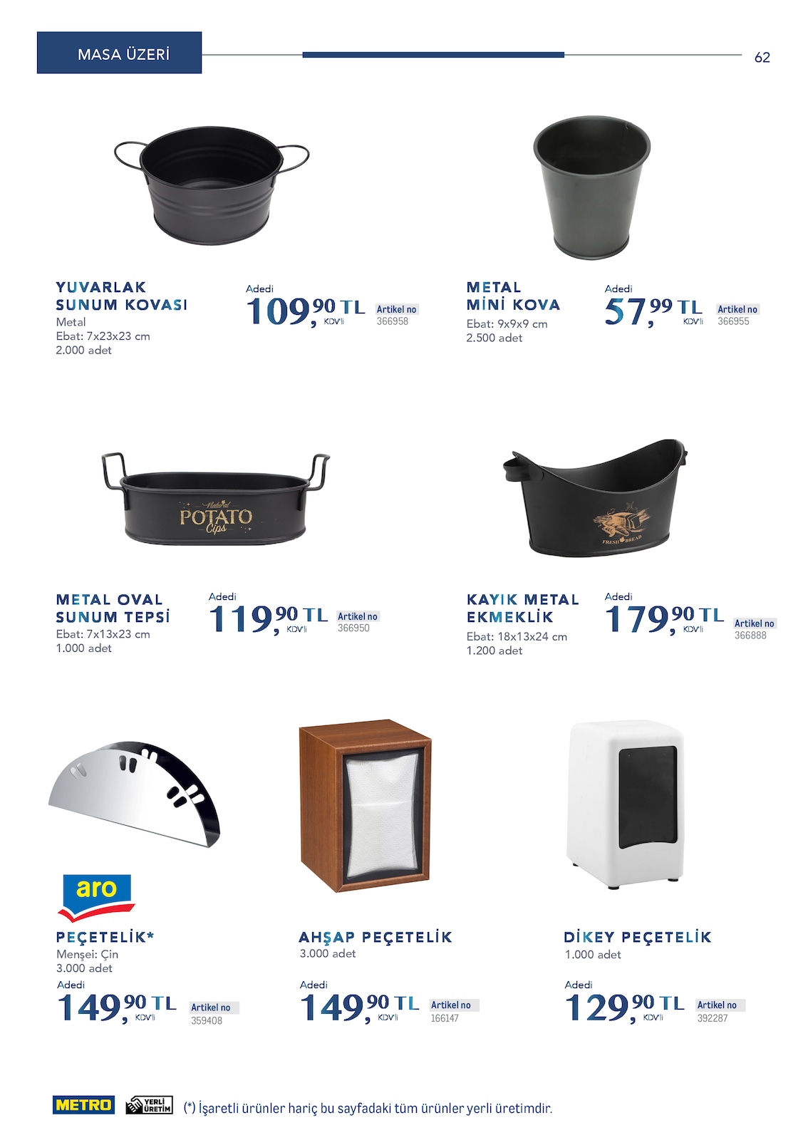 Horeca Profesyonel Çözümler - Sayfa 62