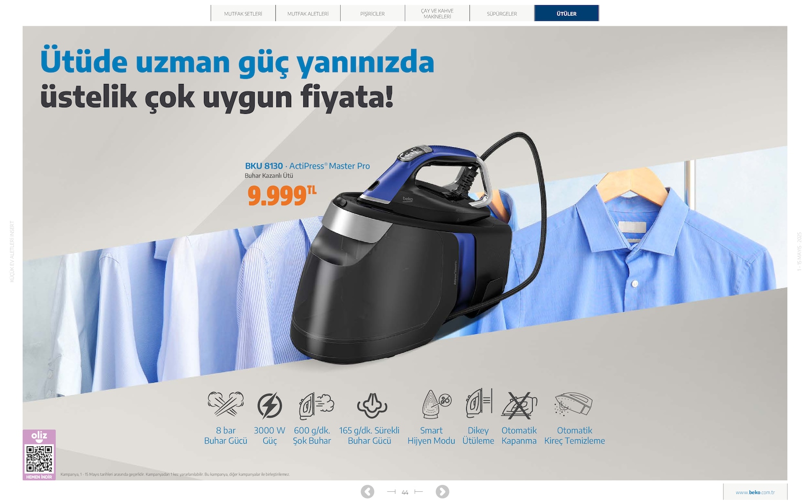 Küçük Ev Aletleri Broşürü - Sayfa 44