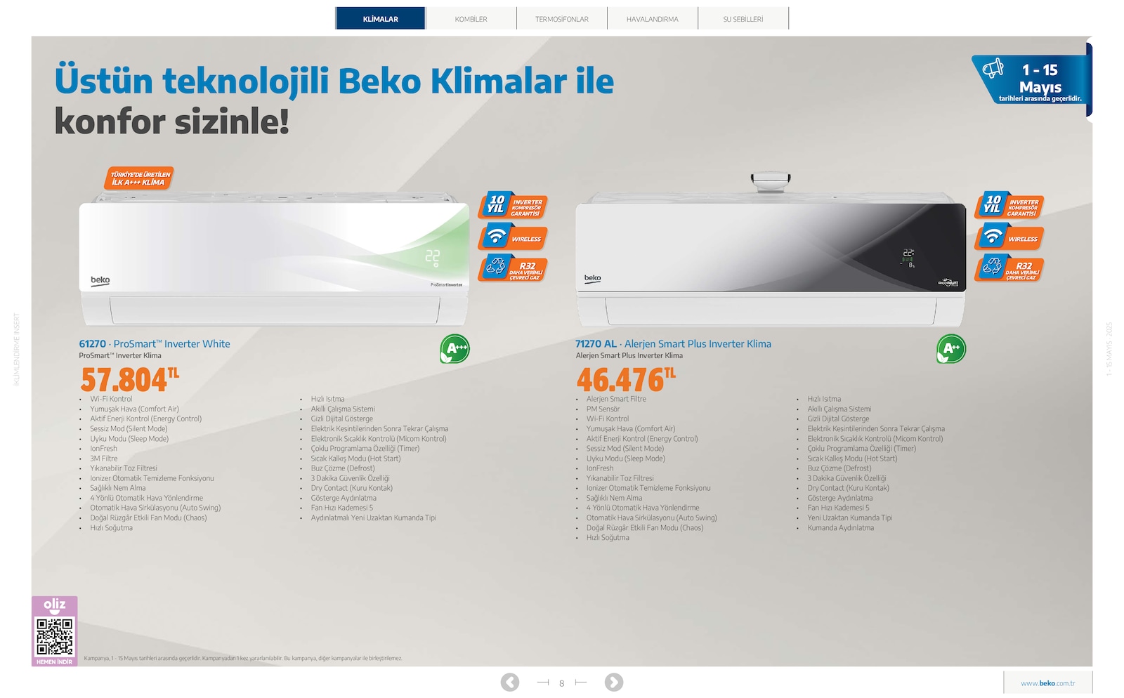 İklimlendirme Broşürü - Sayfa 8
