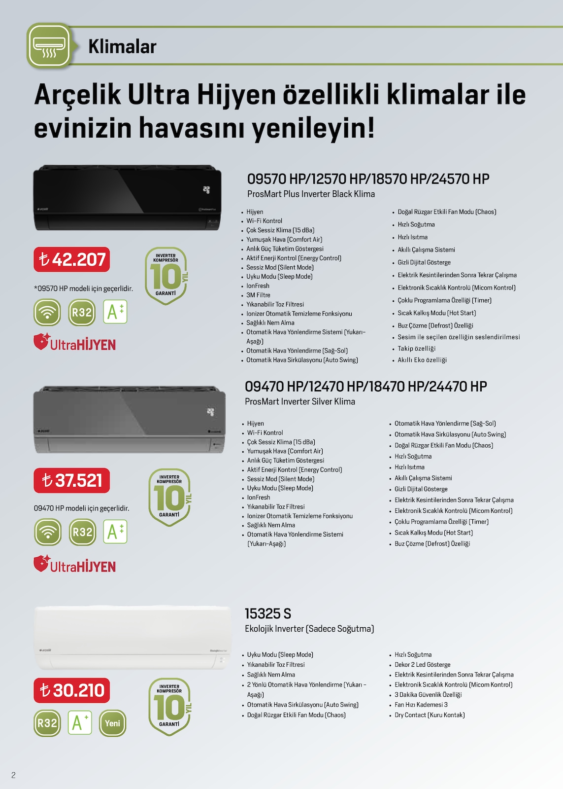 İklimlendirme Broşürü - Sayfa 2