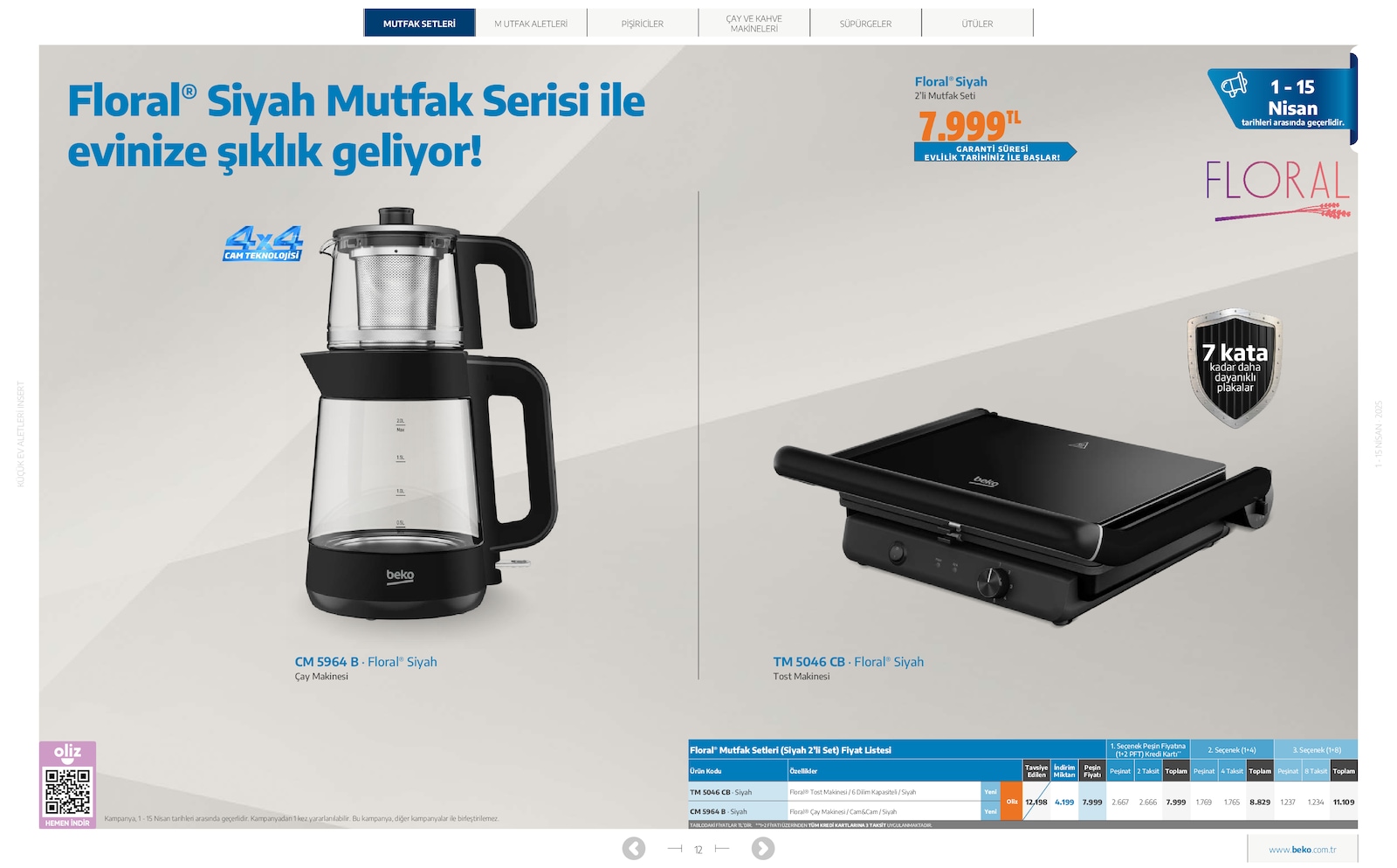 Küçük Ev Aletleri Broşürü - Sayfa 12
