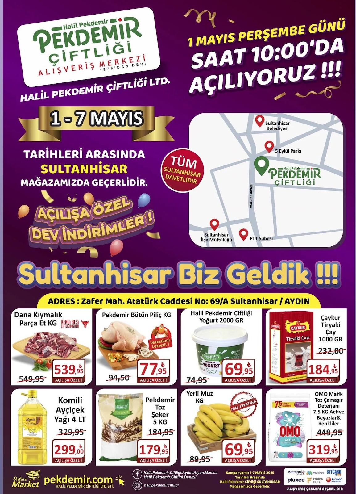 Sultanhisar Şubesi'ne Özel Açılış İndirim Broşürü - Sayfa 1