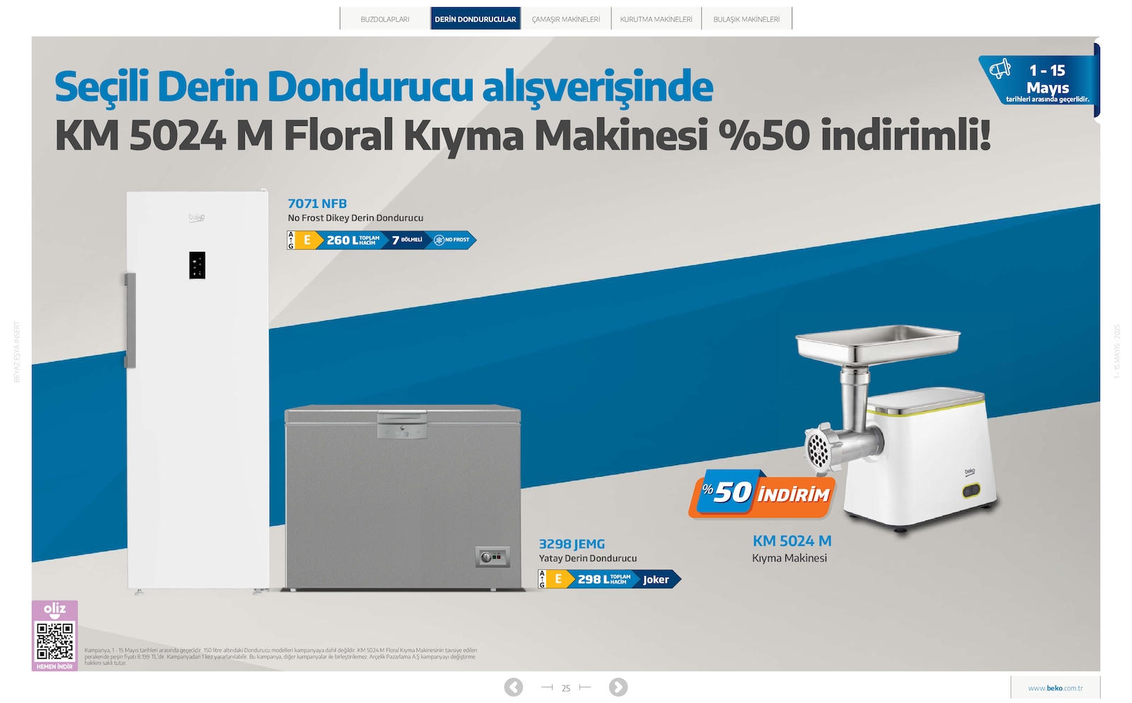 Beyaz Eşya Broşürü - Sayfa 25
