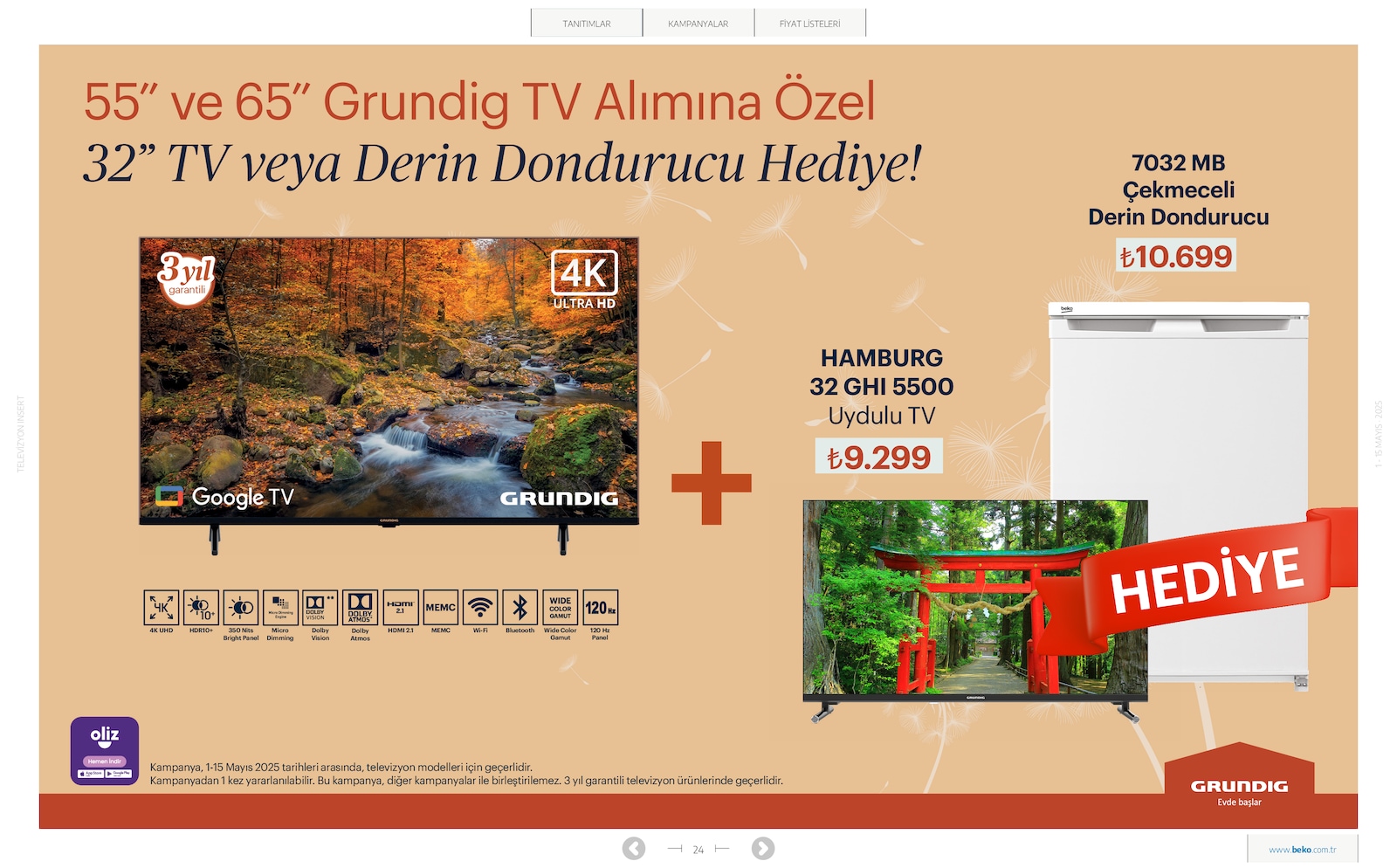 Elektronik TV Broşürü - Sayfa 24