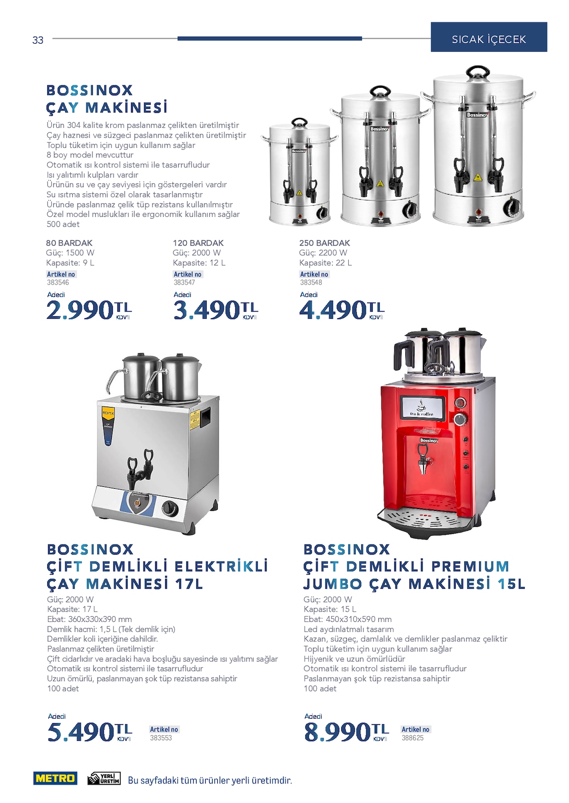 Horeca Profesyonel Çözümler - Sayfa 33