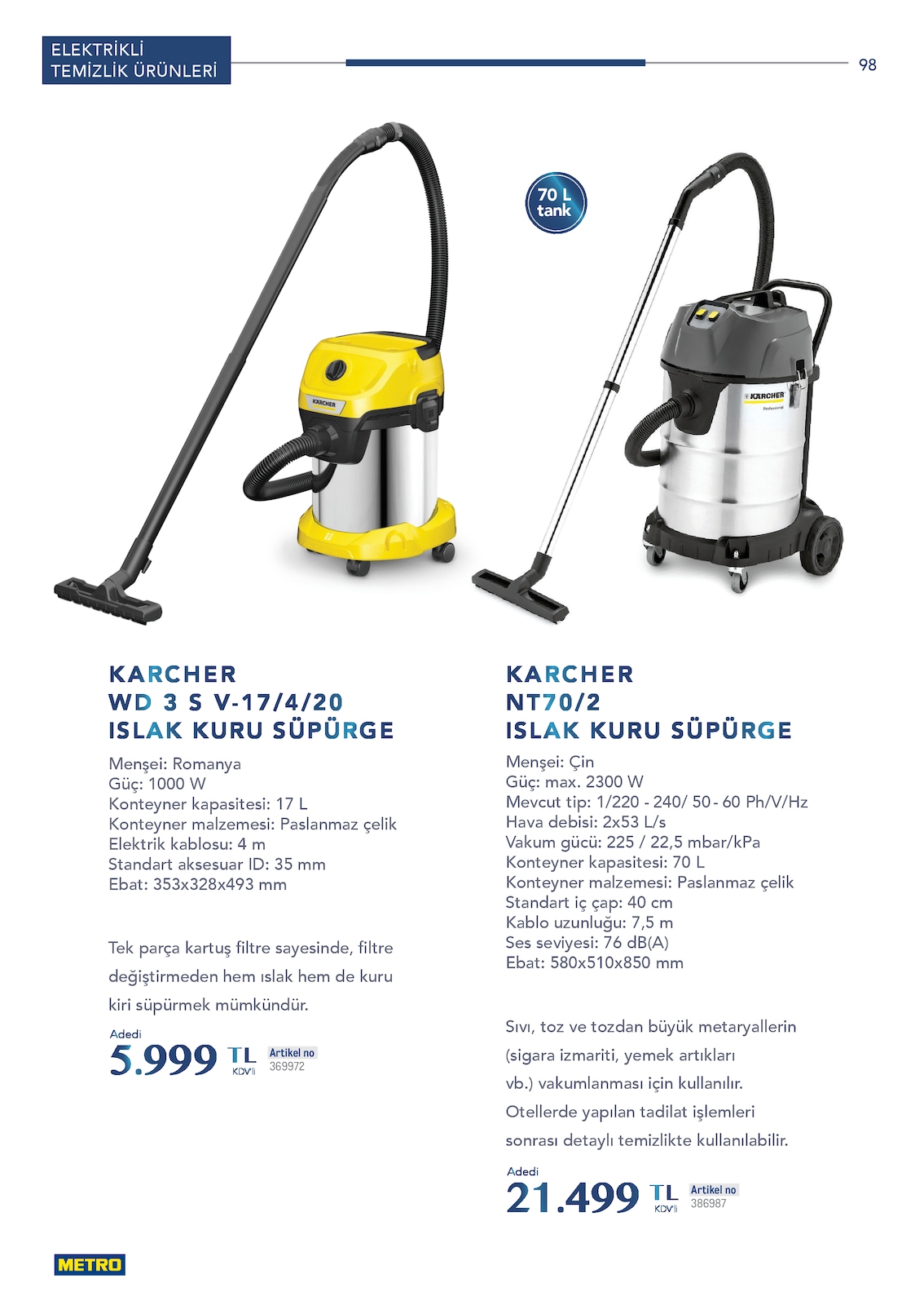 Horeca Profesyonel Çözümler - Sayfa 98