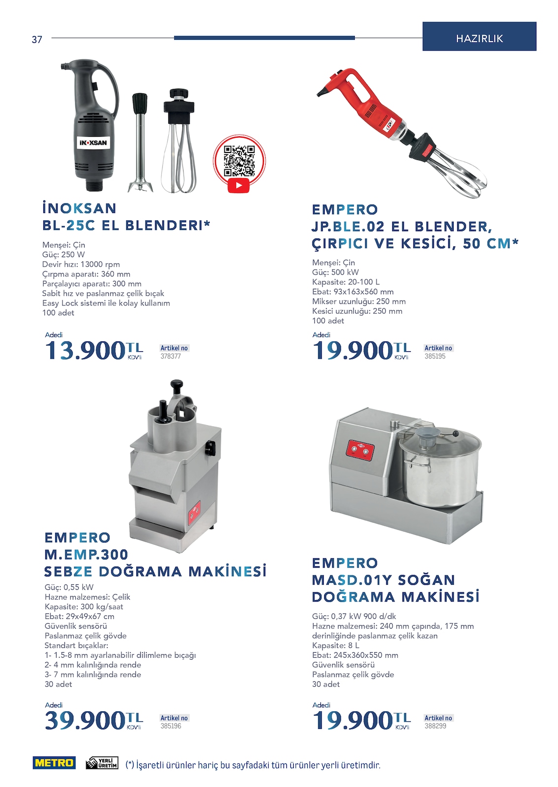 Horeca Profesyonel Çözümler - Sayfa 37
