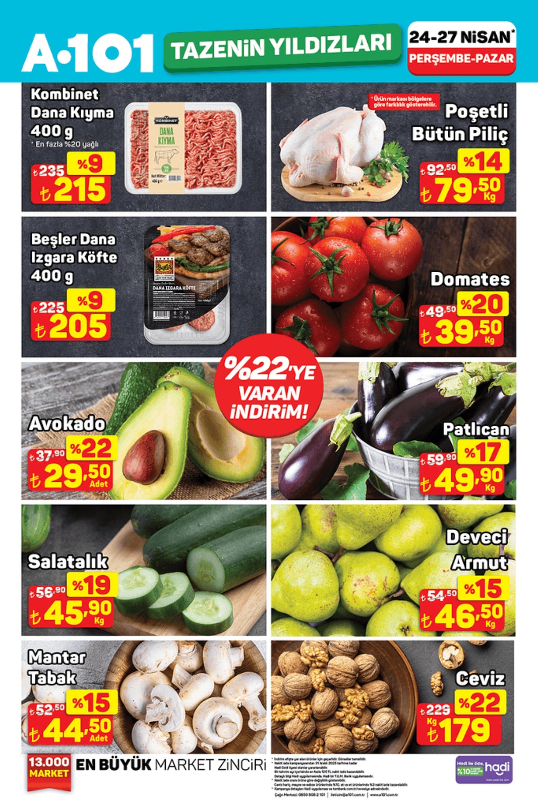 Manav İndirim Broşürü - Sayfa 1