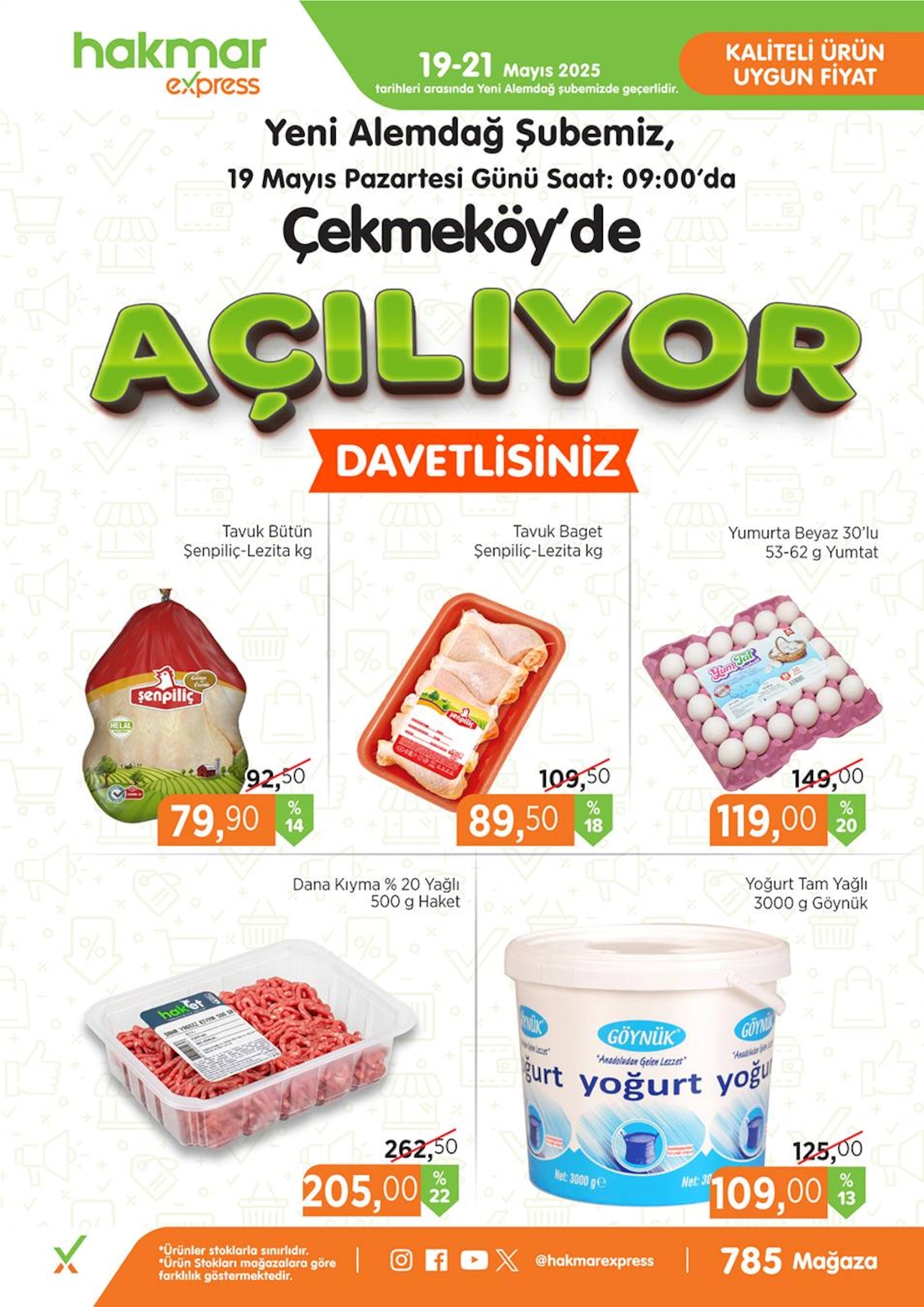 Yeni Alemdağ/Çekmeköy Mağazası Açılış İndirim Broşürü - Sayfa 1
