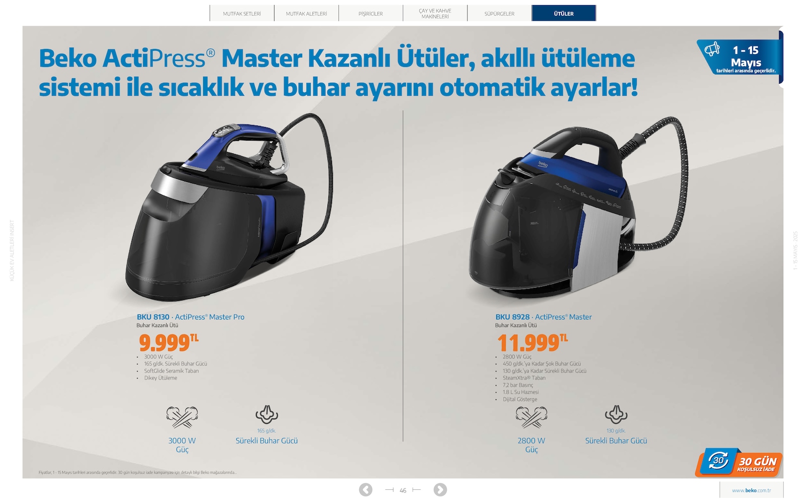 Küçük Ev Aletleri Broşürü - Sayfa 46