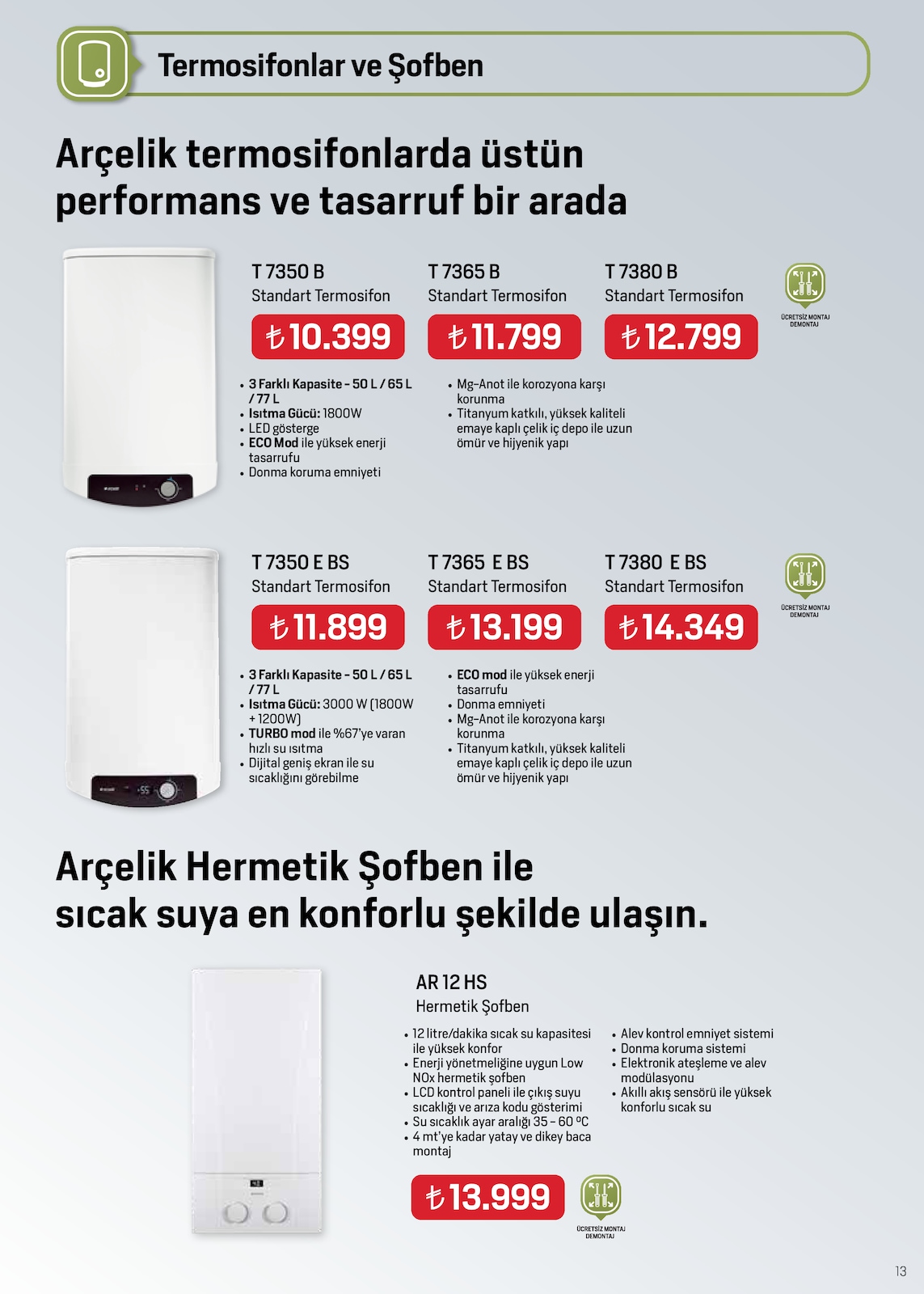 İklimlendirme Broşürü - Sayfa 12