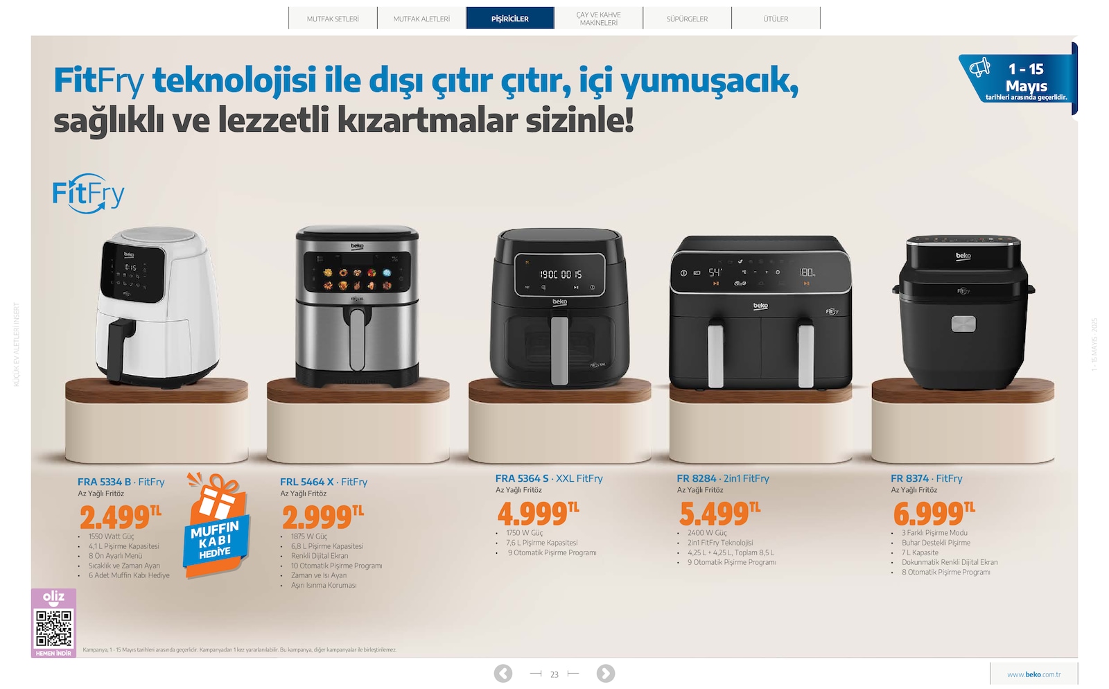 Küçük Ev Aletleri Broşürü - Sayfa 23