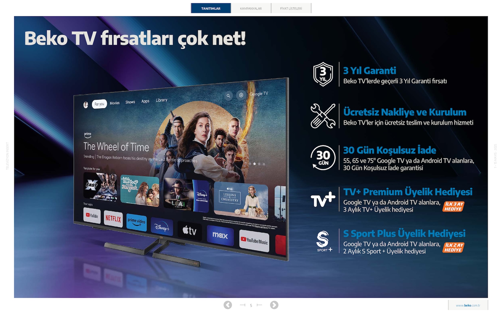 Elektronik TV Broşürü - Sayfa 5