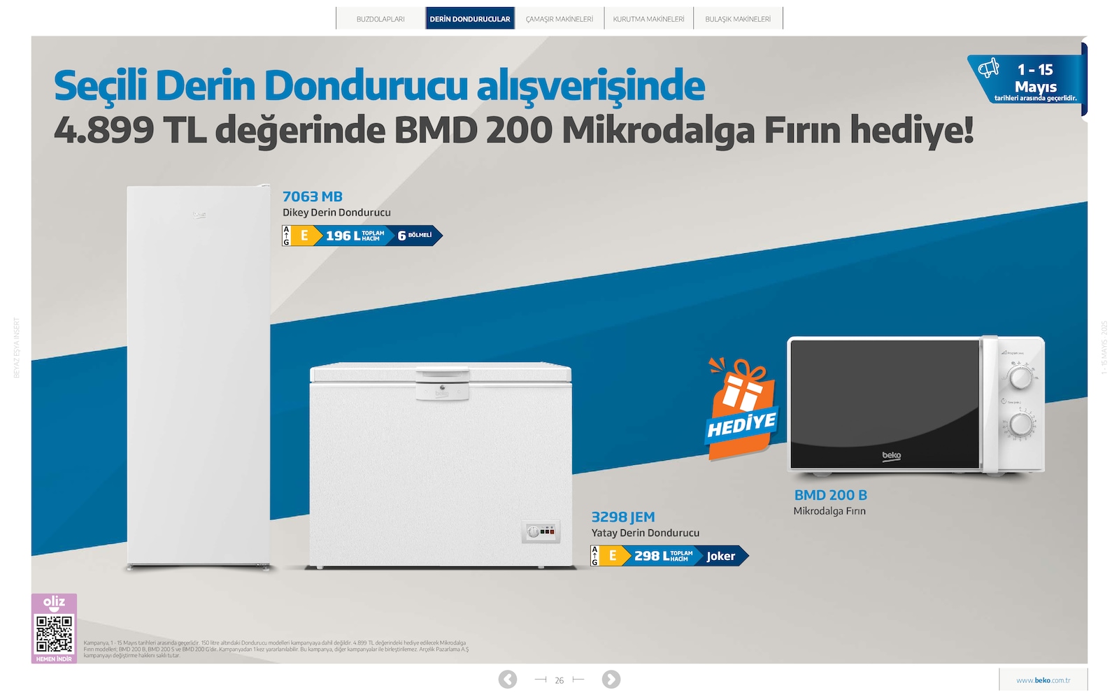 Beyaz Eşya Broşürü - Sayfa 26