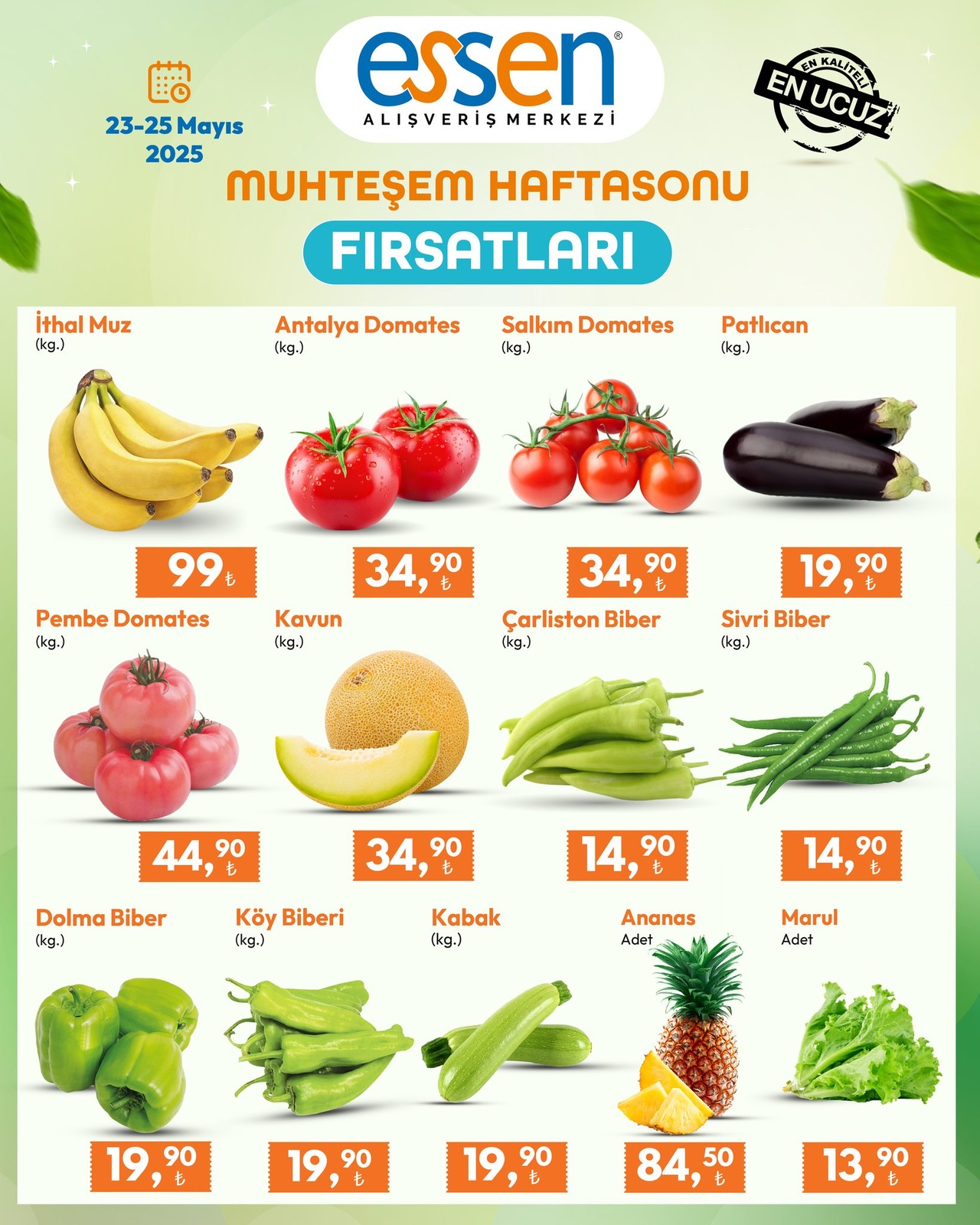 Hafta Sonu İndirim Broşürü - Sayfa 1
