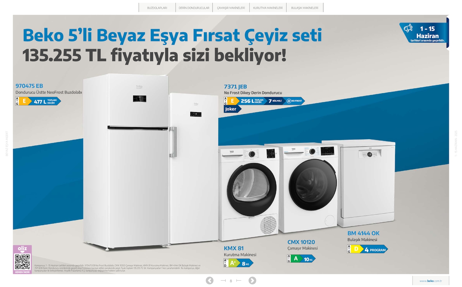 Beyaz Eşya Broşürü - Sayfa 8