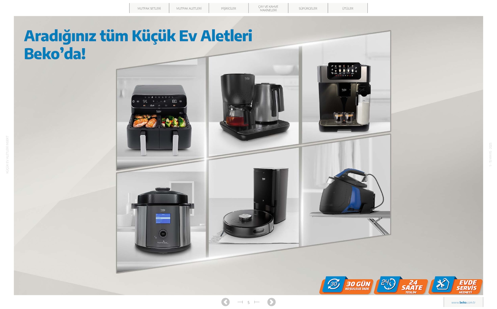 Küçük Ev Aletleri Broşürü - Sayfa 5