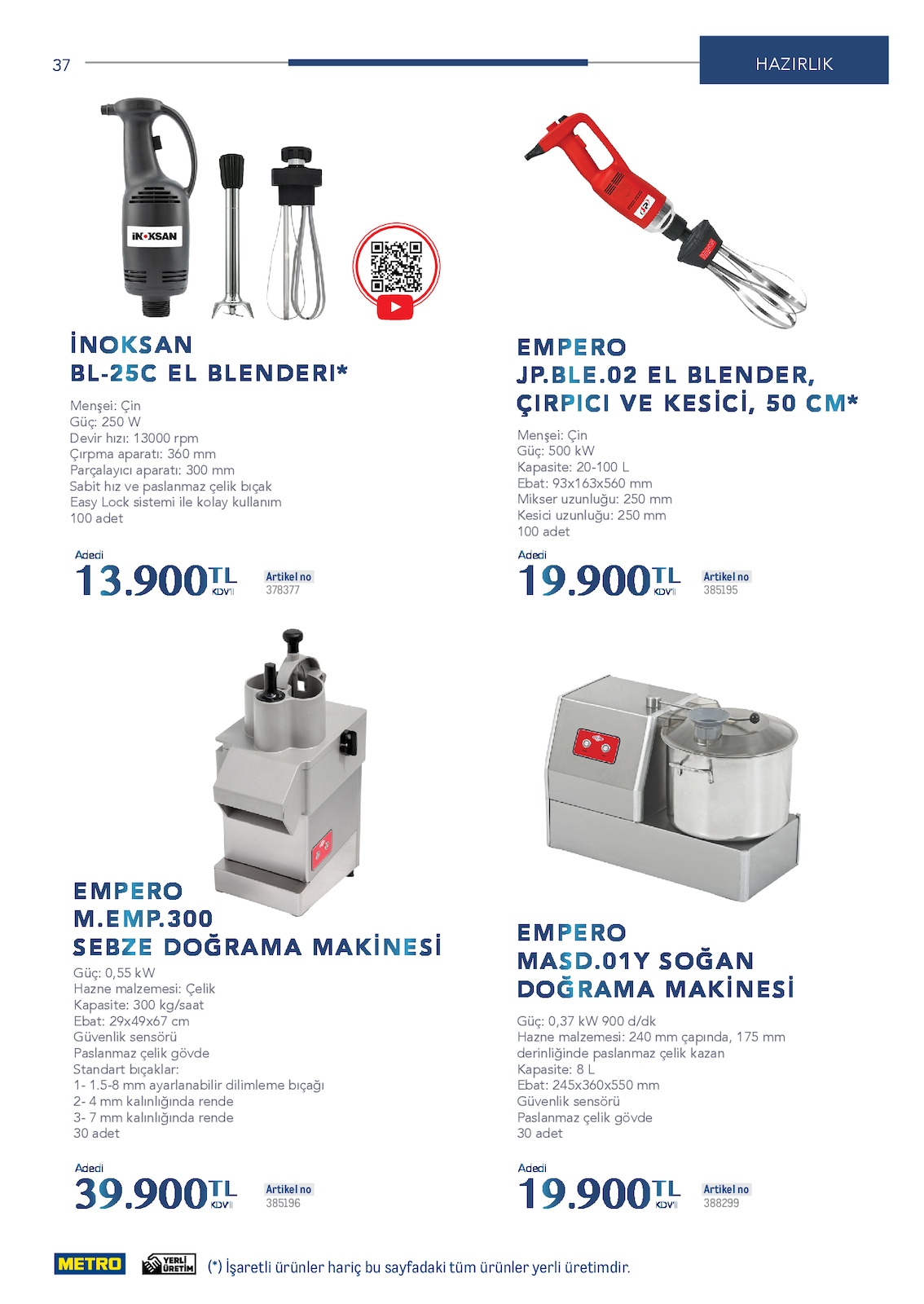 Horeca Profesyonel Çözümler - Sayfa 37