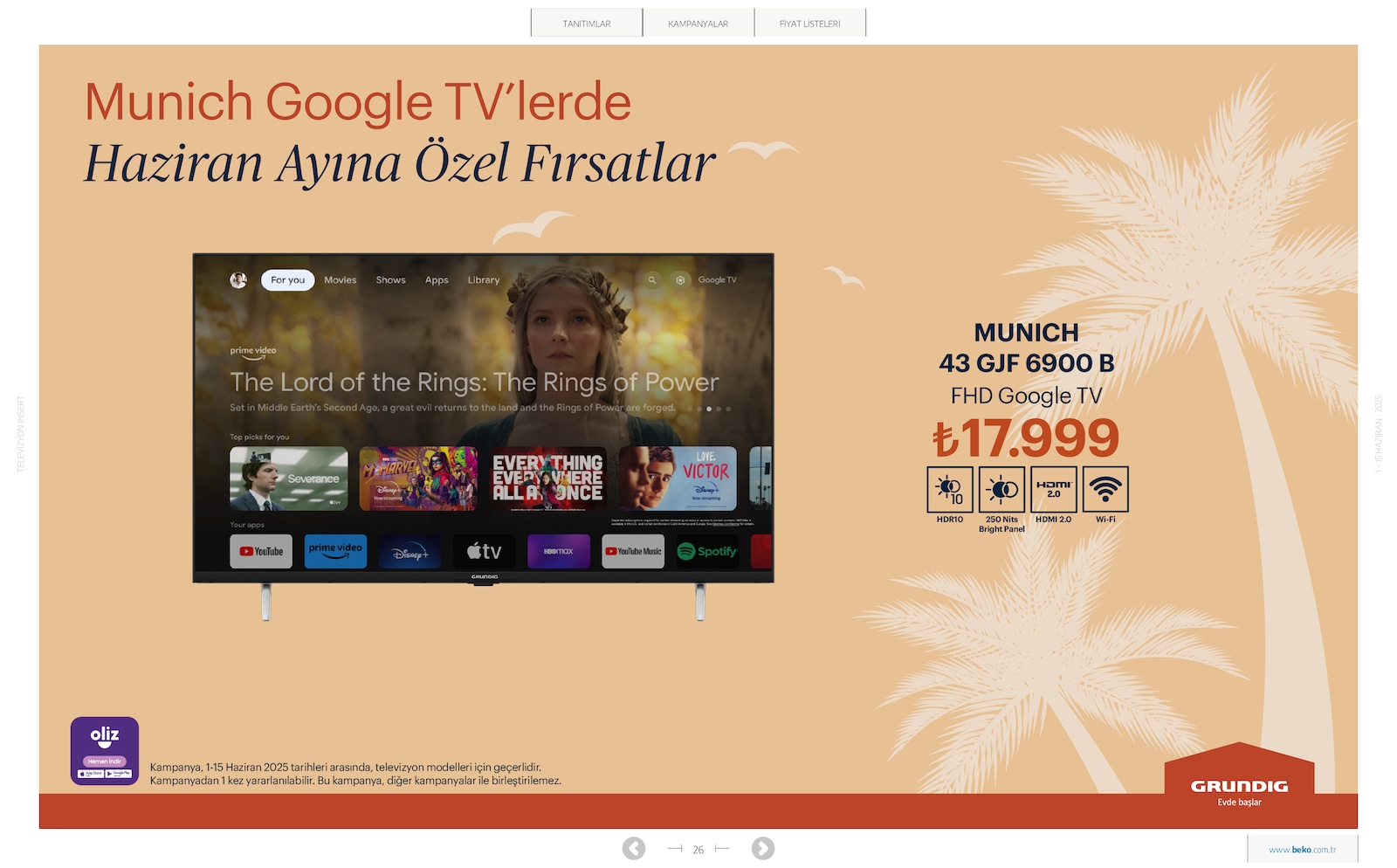 Elektronik TV Broşürü - Sayfa 26