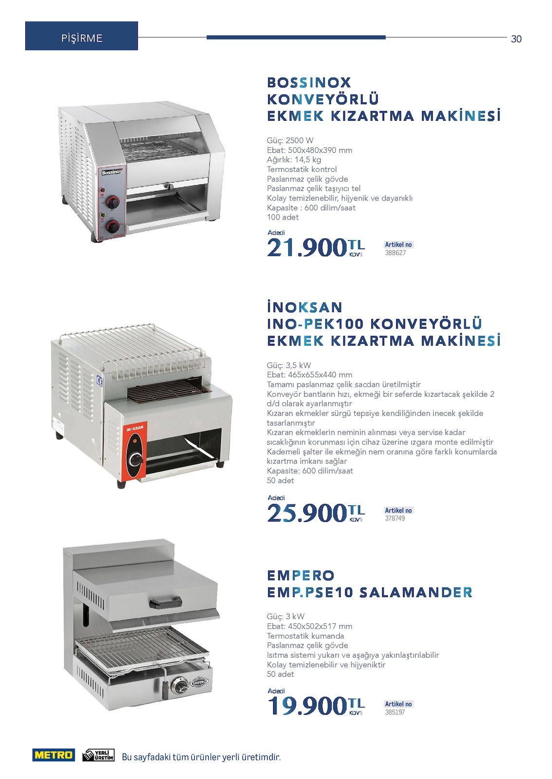Horeca Profesyonel Çözümler - Sayfa 30