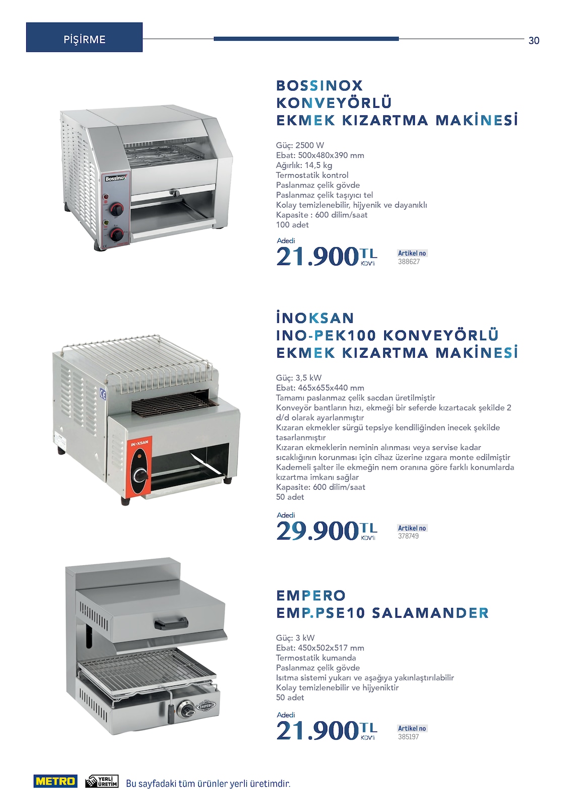 Horeca Profesyonel Çözümler - Sayfa 30