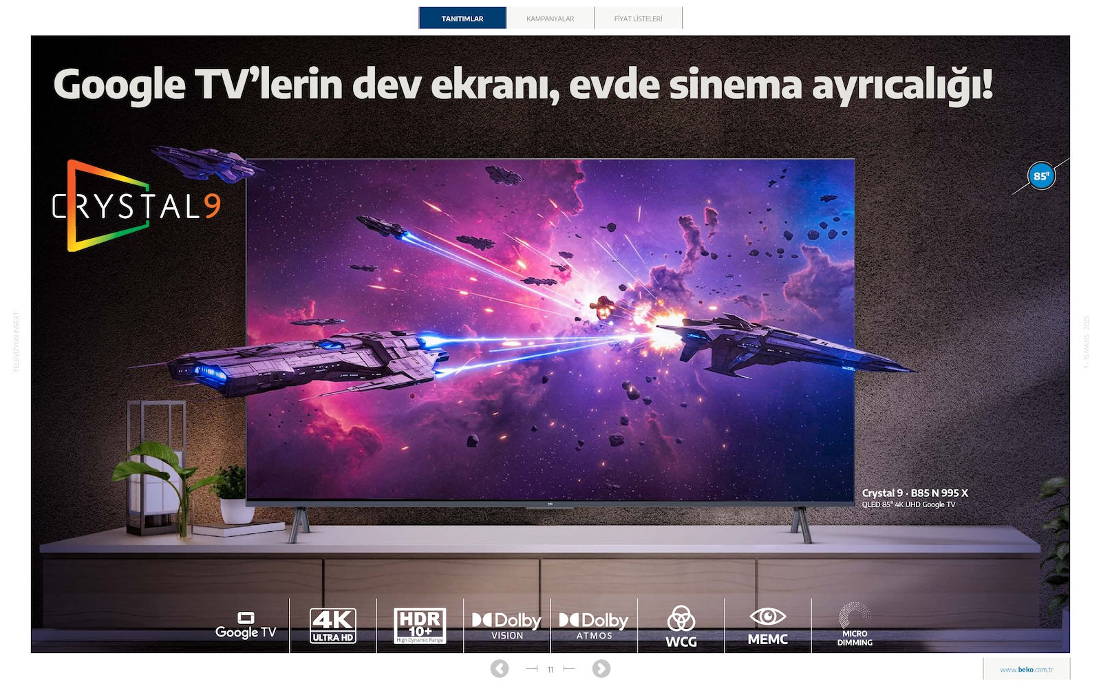 Elektronik TV Broşürü - Sayfa 11