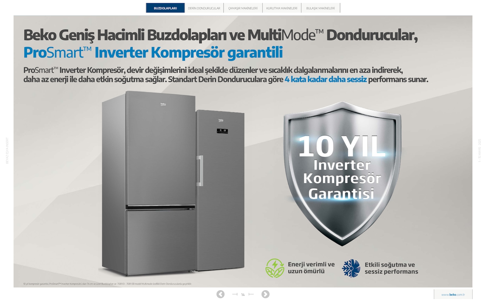 Beyaz Eşya Broşürü - Sayfa 14