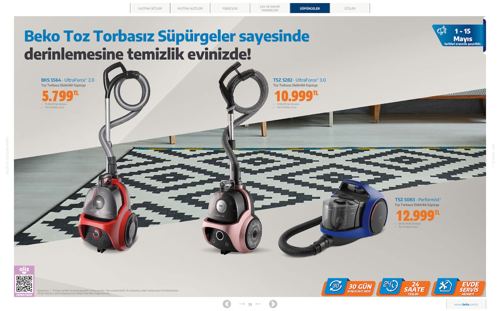 Küçük Ev Aletleri Broşürü - Sayfa 39
