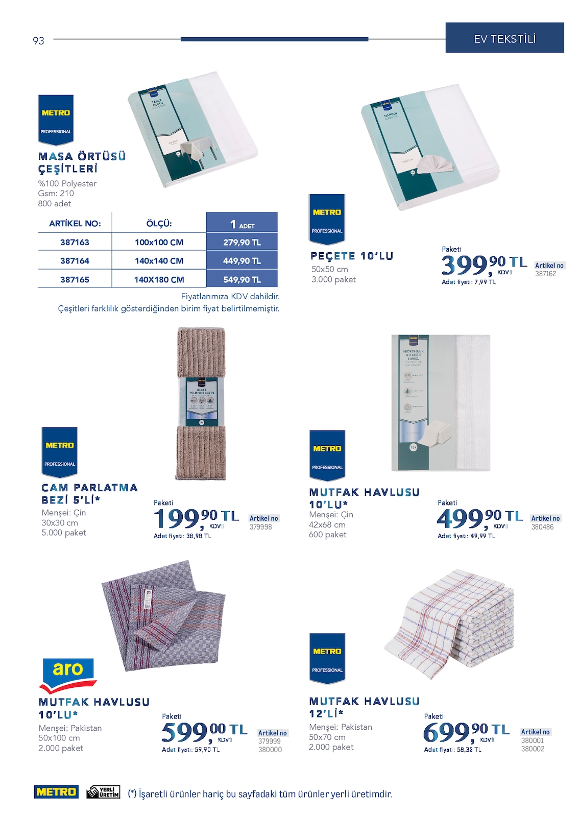 Horeca Profesyonel Çözümler - Sayfa 93