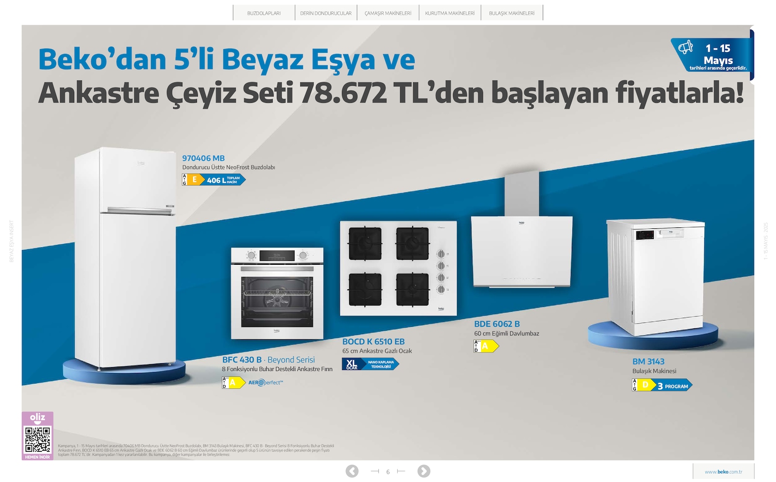 Beyaz Eşya Broşürü - Sayfa 6