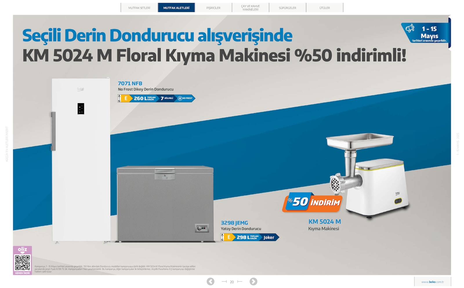Küçük Ev Aletleri Broşürü - Sayfa 20