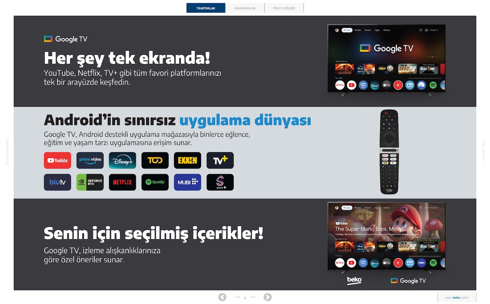 Elektronik TV Broşürü - Sayfa 4