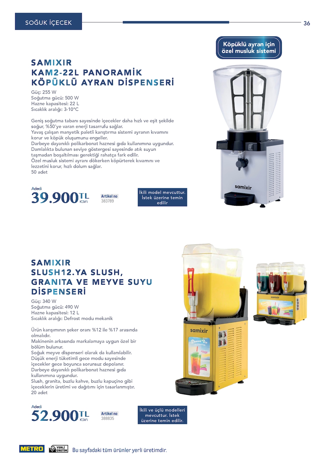 Horeca Profesyonel Çözümler - Sayfa 36