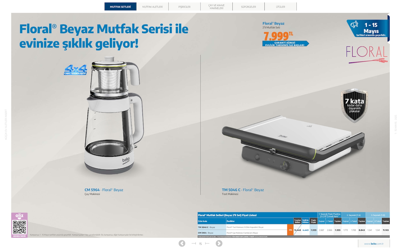 Küçük Ev Aletleri Broşürü - Sayfa 15
