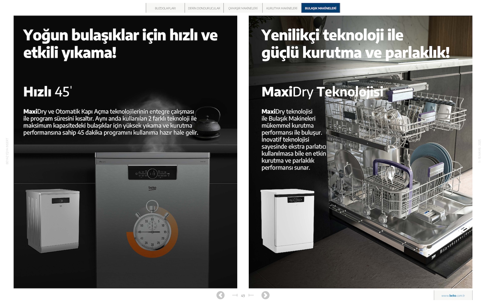 Beyaz Eşya Broşürü - Sayfa 49