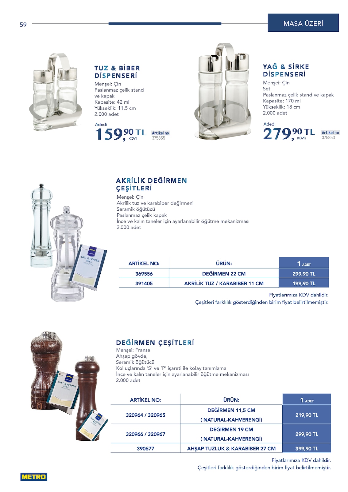 Horeca Profesyonel Çözümler - Sayfa 59