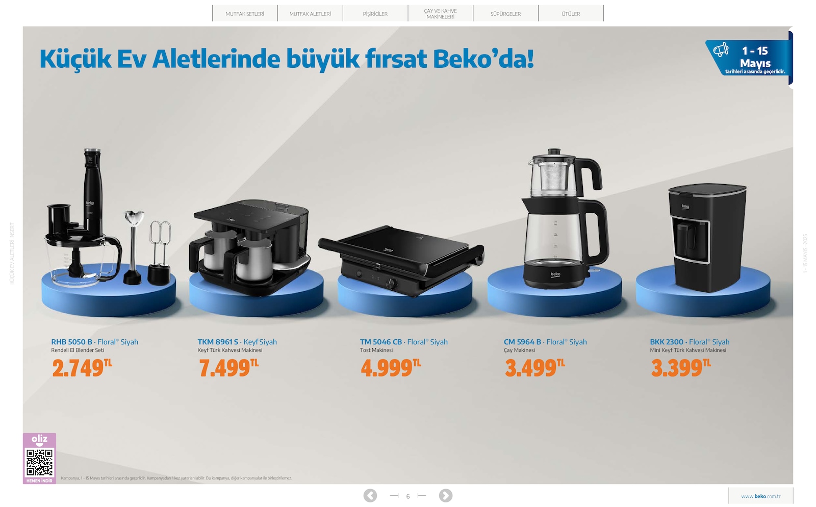 Küçük Ev Aletleri Broşürü - Sayfa 6