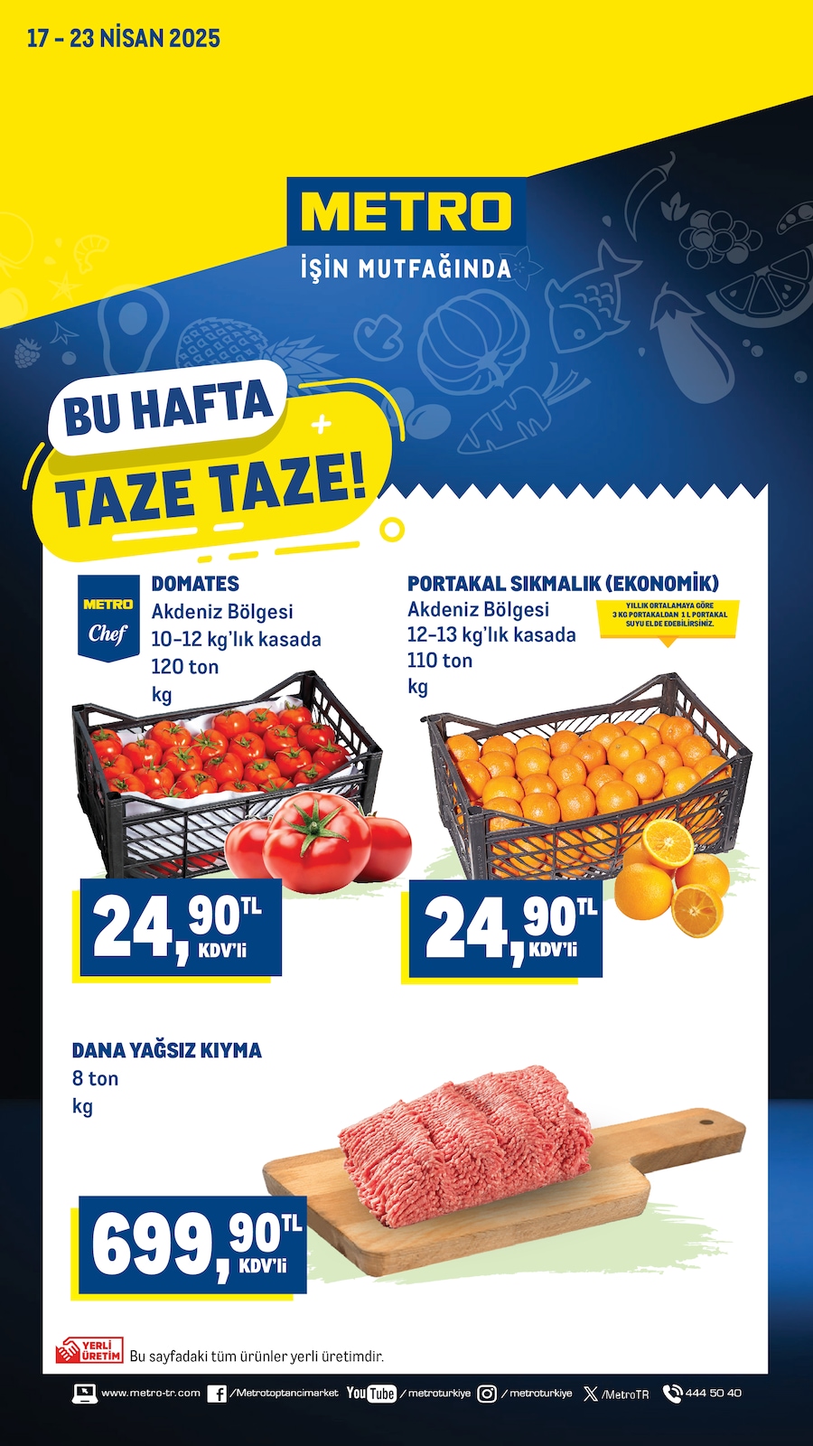 Taze Ürünler - Sayfa 1