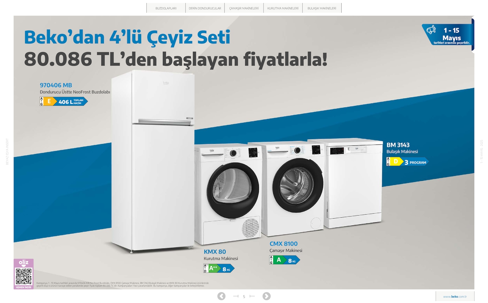 Beyaz Eşya Broşürü - Sayfa 5